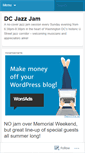 Mobile Screenshot of dcjazzjam.com